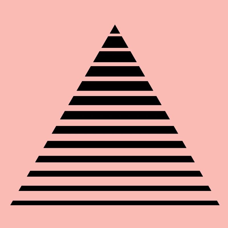 Triangle de lignes