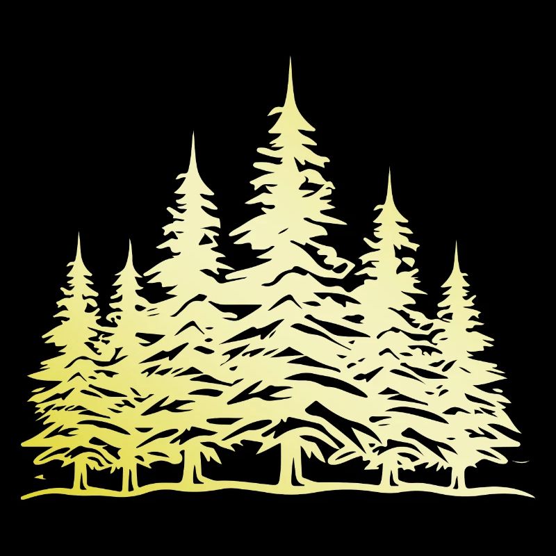 Wald Baum Gold