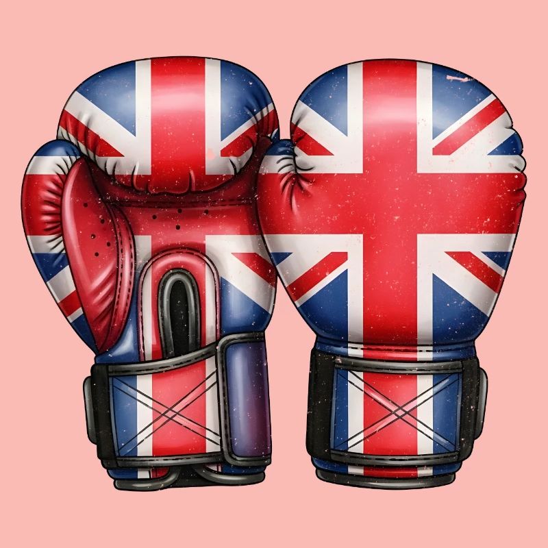 Angleterre Gants de boxe anglais Drapeau britannique