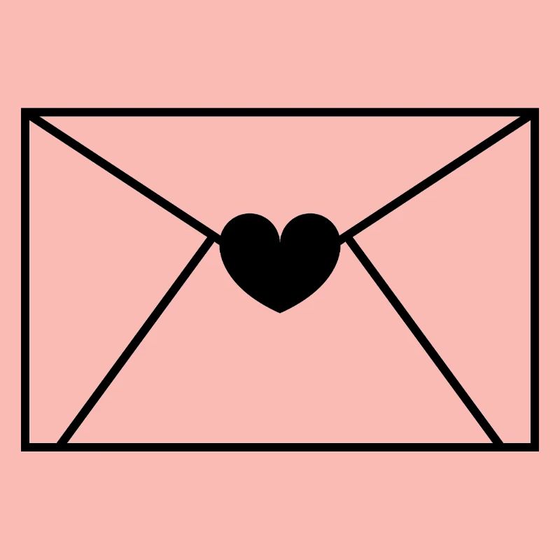 Envelope Heart Letter