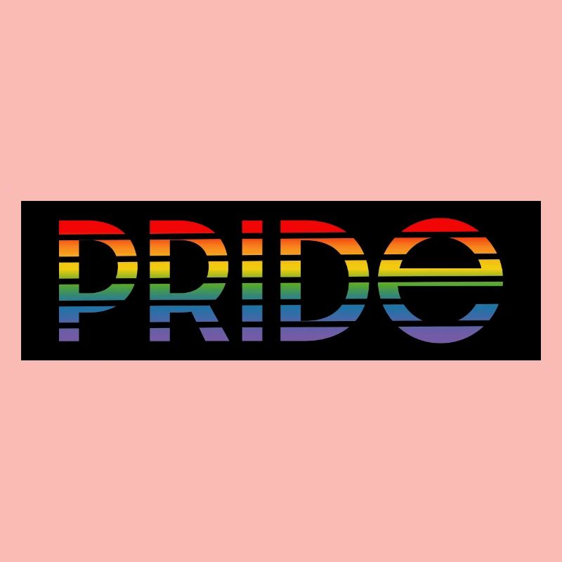 Fond noir arc-en-ciel Pride
