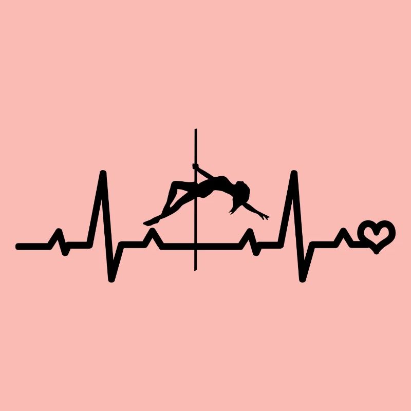 Pole dance Herzschlag Herzfrequenz Tanzen Pole EKG