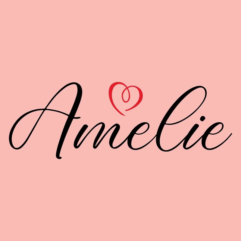 Amelie Name Heart