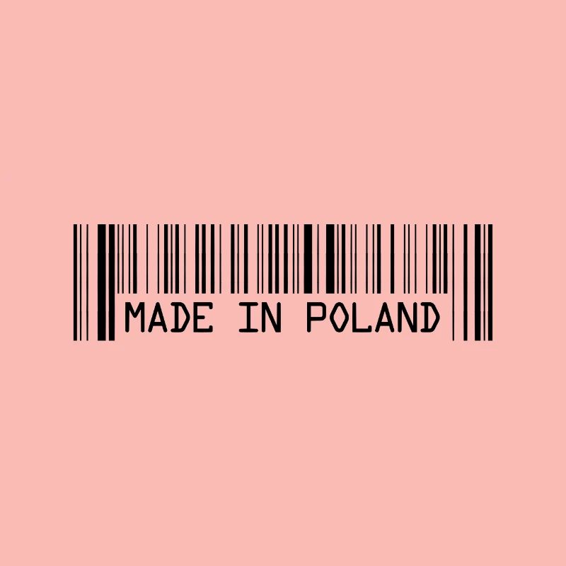 Fabriqué en Pologne - Pologne - Pologne - Code-barres - Dash