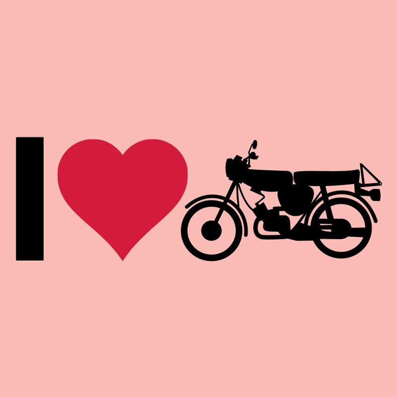 Heart moped