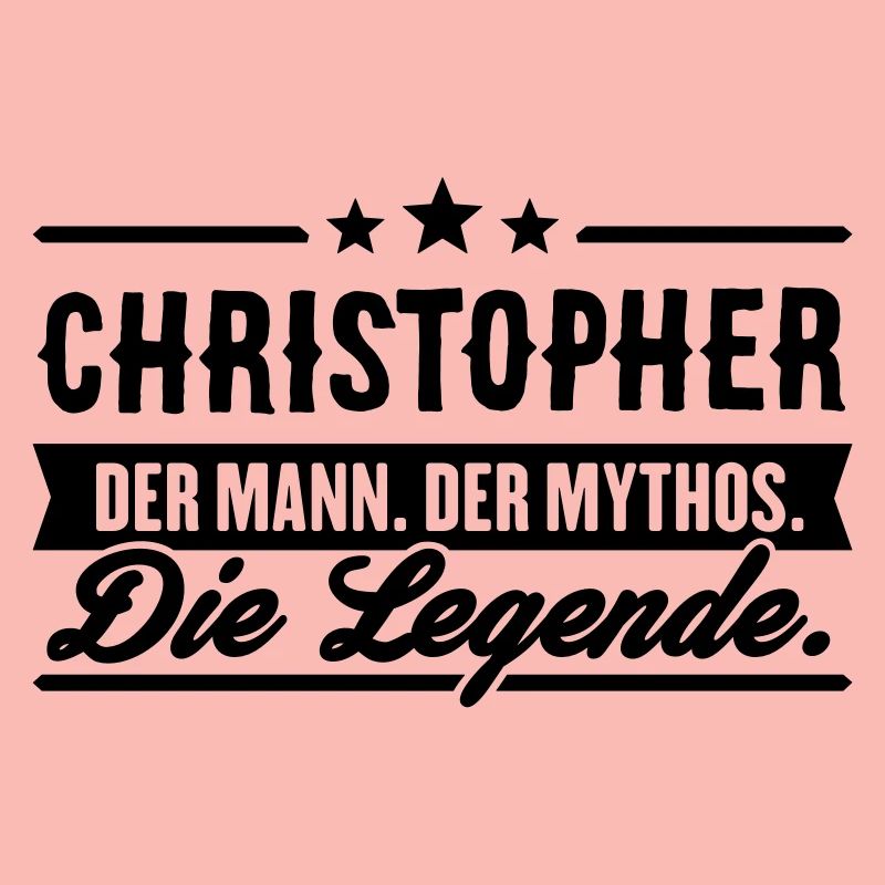 Mann Mythos Legende Christopher