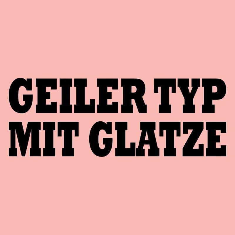 geiler typ mit glatze