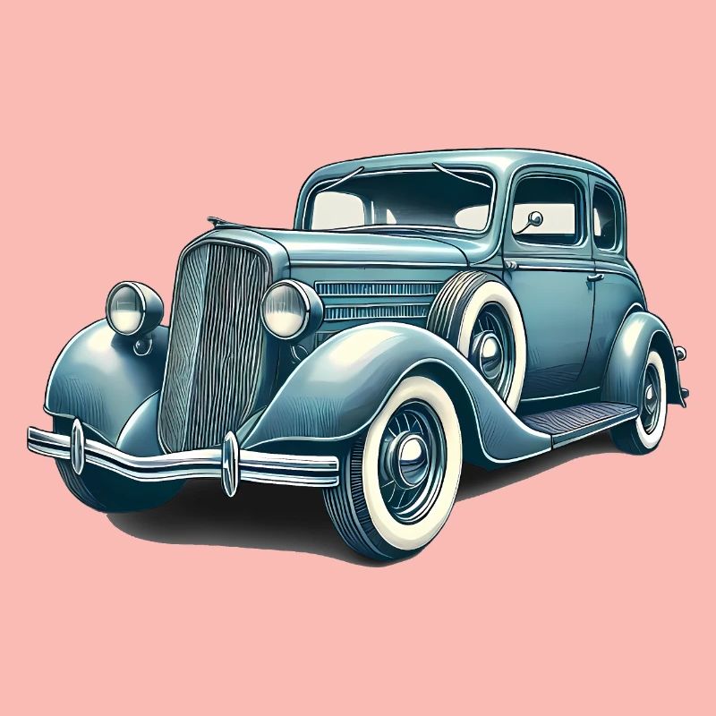 Oldtimer Oldtimer Illustration