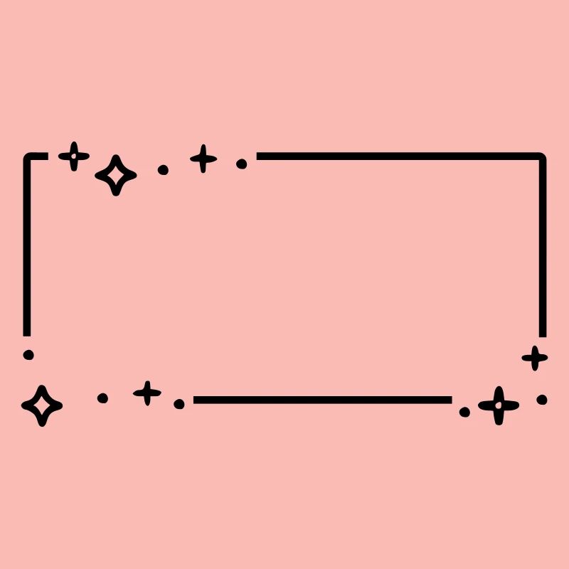 Sternchen Sterne Rahmen