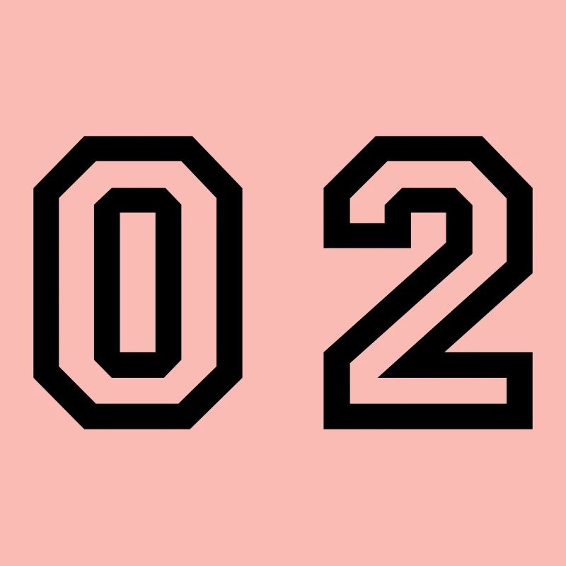 number - 02 - zero two