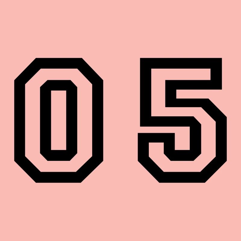 Nummer - 05 - null fünf