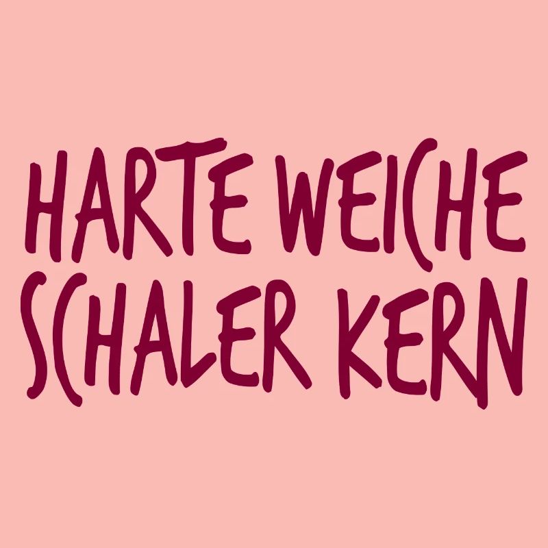 Harte Weiche Schaler Kern