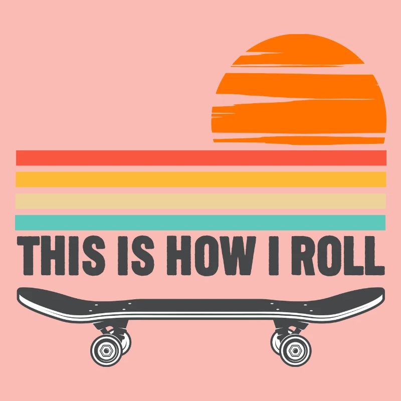 Skateboard c’est comme ça que je roule