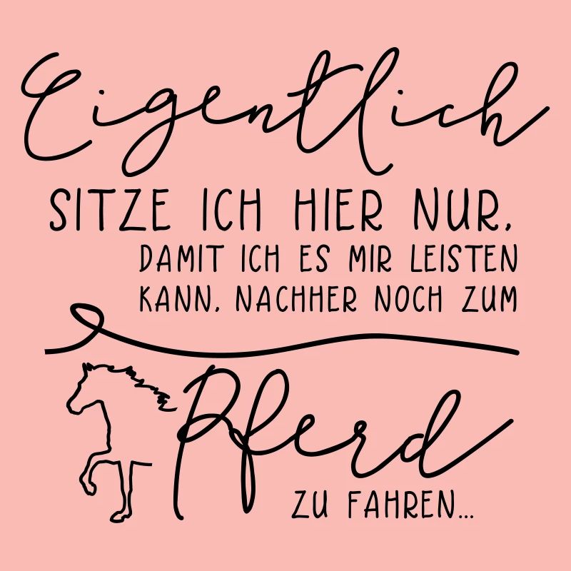 Eigentlich Pferd – Statement mit Pferd