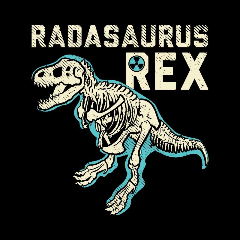 Conception du squelette du T-Rex en radiologie Radasaurus Rex