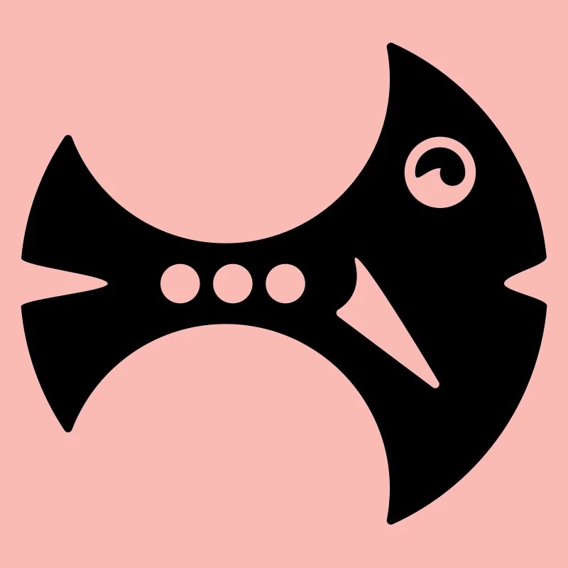 Sickle Fish Illustration Fantasy Fish