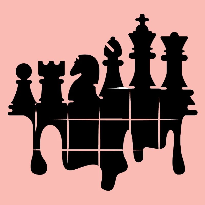 Chess Graffiti Chess Set Figures Knight rook