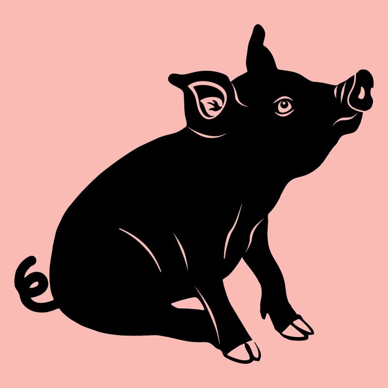 Schweinssitz-Logo Schattenbild