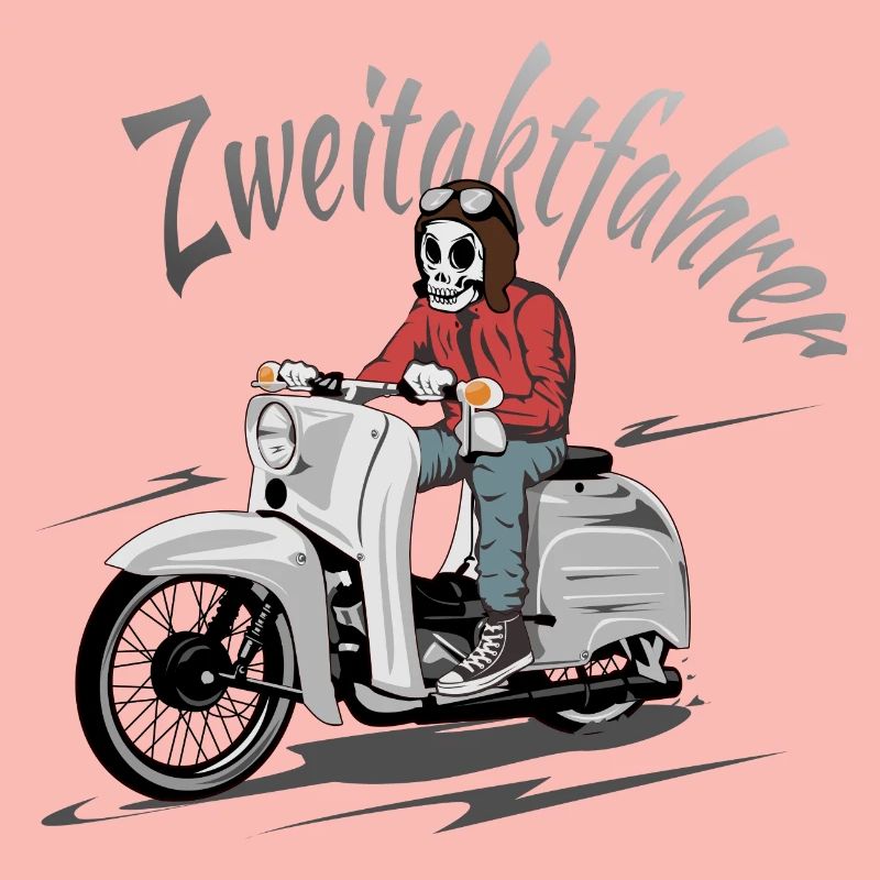 Simson Schwalbe Zweitaktfahrer