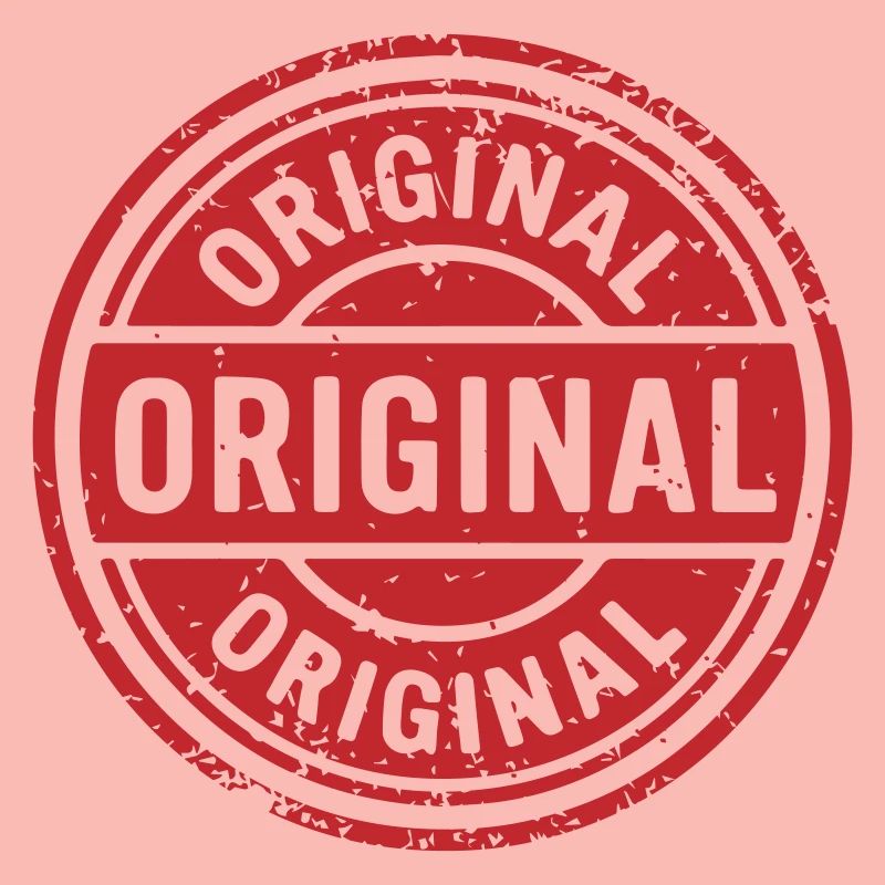 Original Stamp logo. Original Rubber Stamp design.