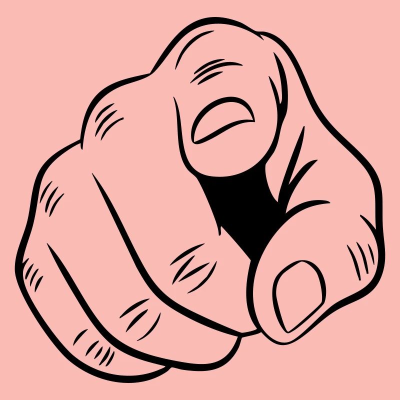 Pointing Hand Illustration