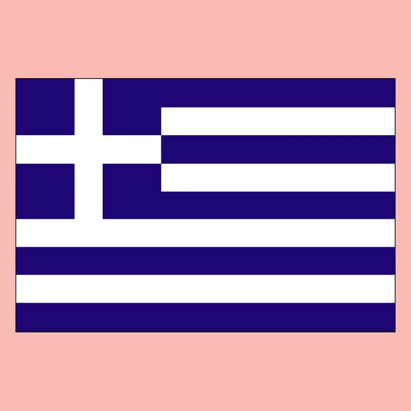 Drapeau du drapeau de la Grèce