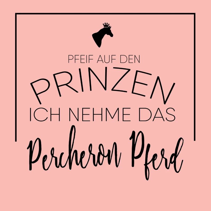 Percheron Pferd Geschenk