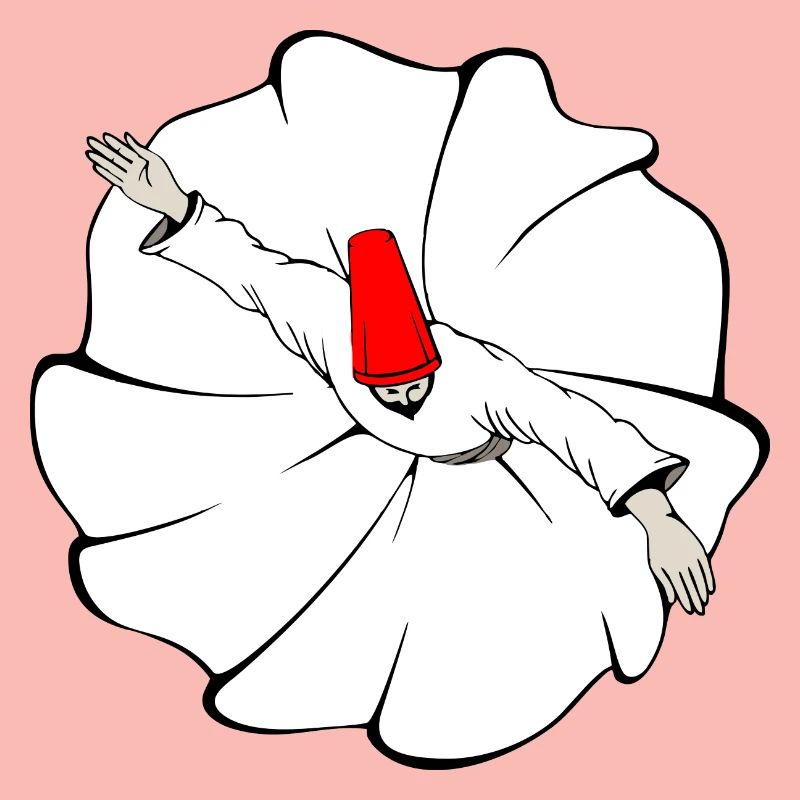 Danseur de derviche soufi