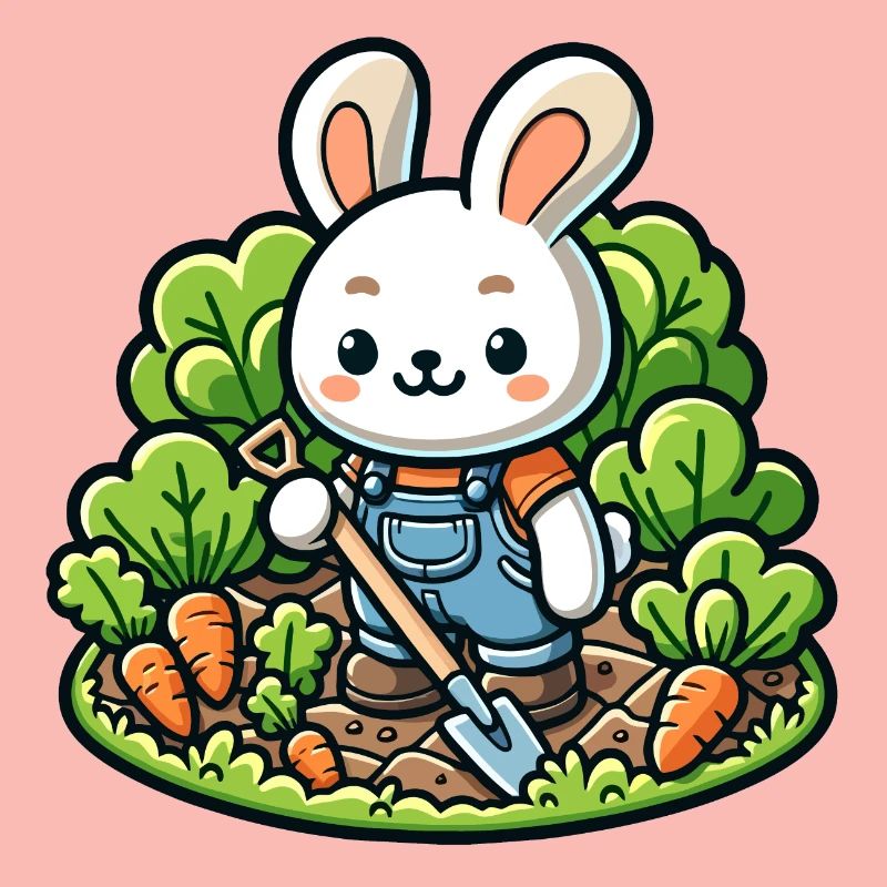 Erntetrichter: Der Gartenhase