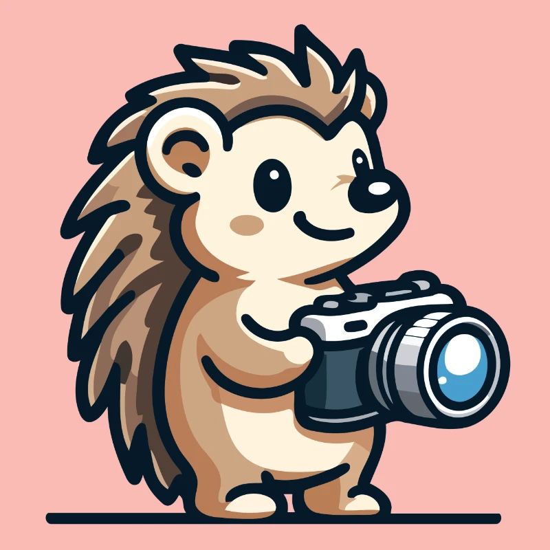 Instantané Hérisson : Le copain Shutterbug