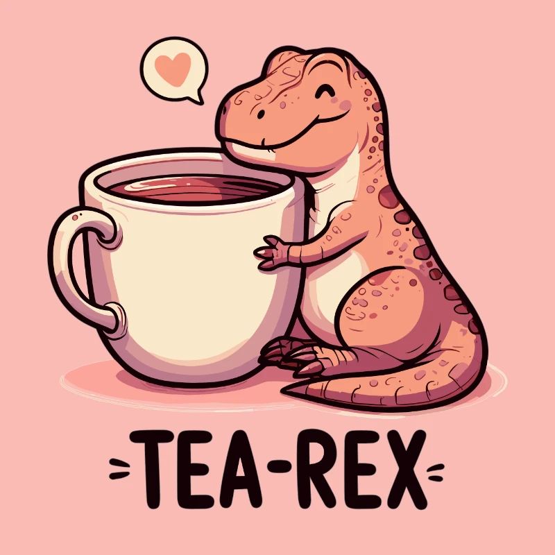 Tee Rex Tee-Rex Teetrinker Geschenk