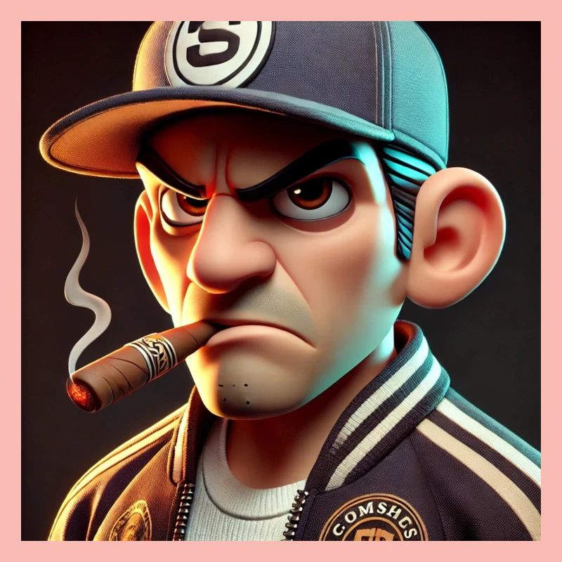 Angry man