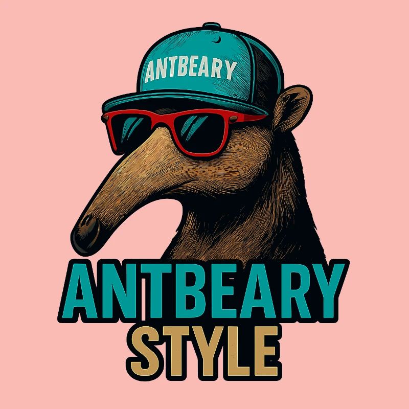 Dessin animé de Fourmilier style Antbeary