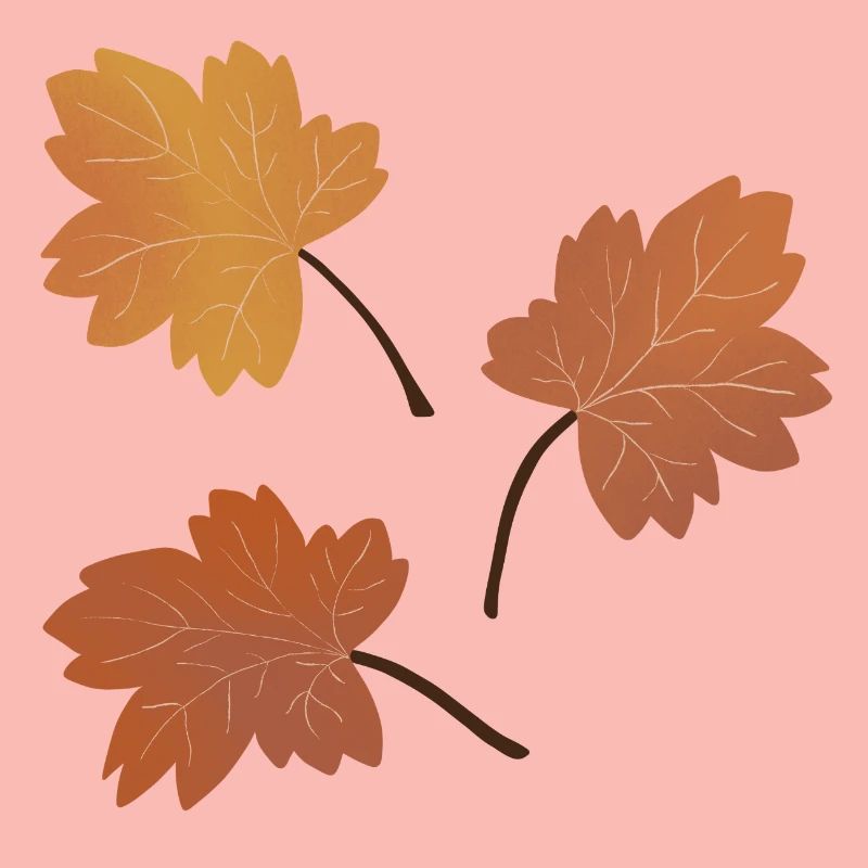 Autumn Maple Leaf Pattern for Cozy Apparel