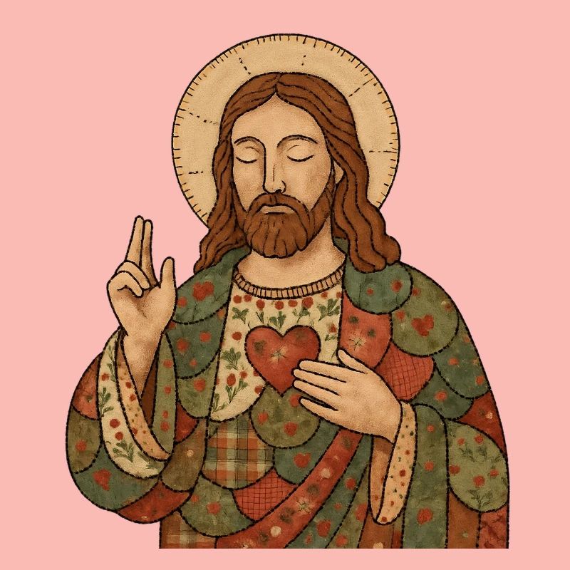 Weihnachten Patchwork Jesus