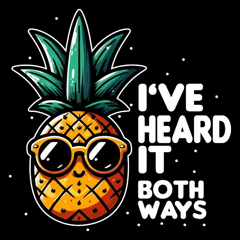 Ananas Slogan Double Sens