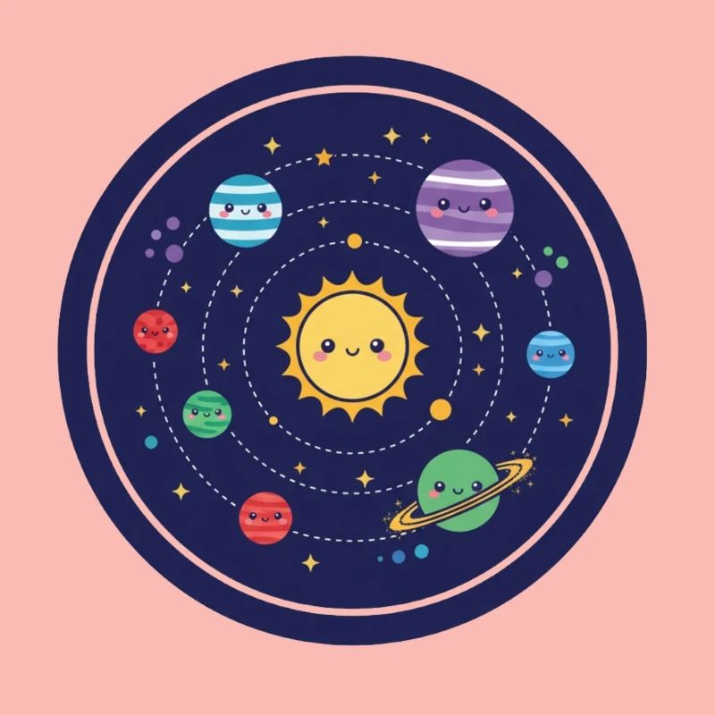 Conception joyeuse du système solaire