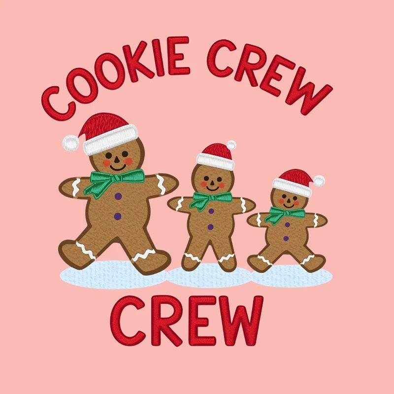 Weihnachtsplätzchen-Crew
