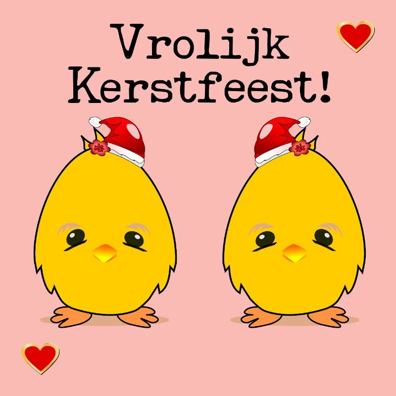 Frohe Weihnachtsküken