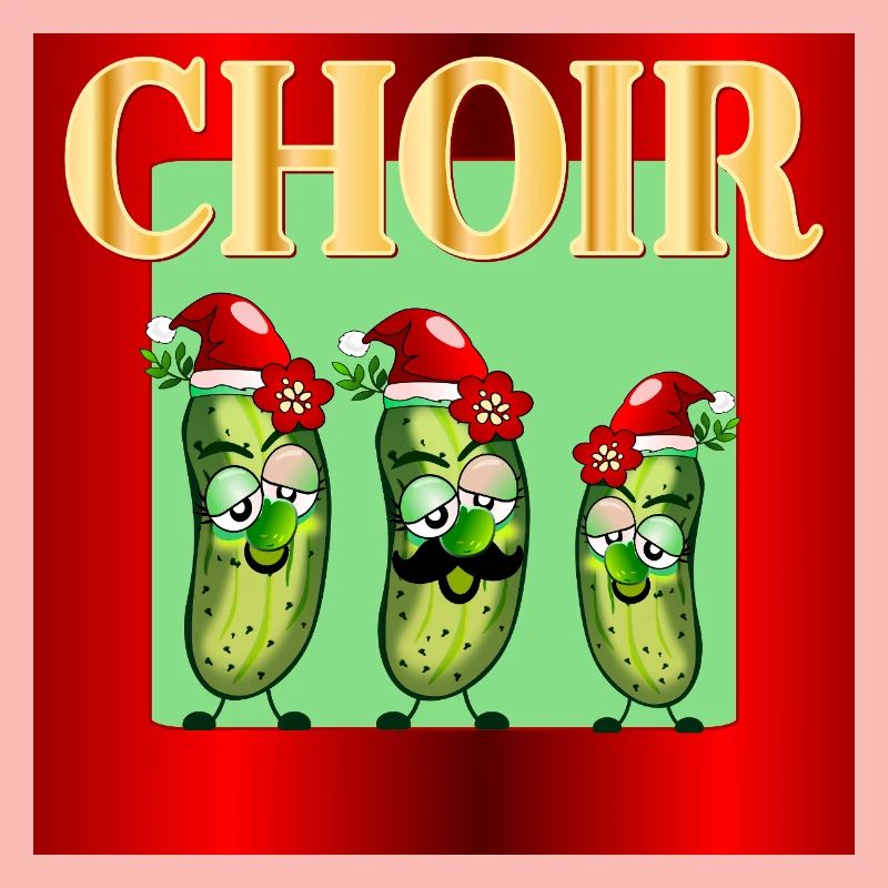 Cornichons du Chœur du Père Noël de Noël
