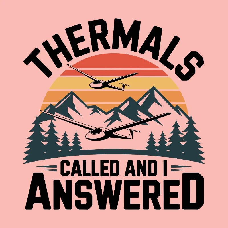 Glider thermals call, I answer – gliding