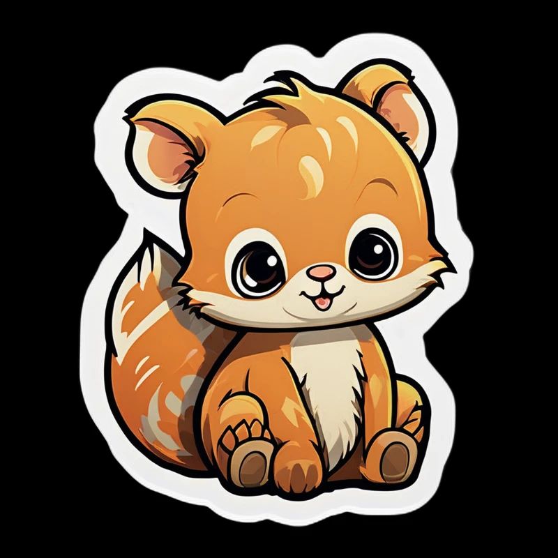 Cartoon-Eichhörnchen