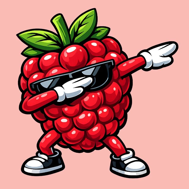Dabbing Raspberry