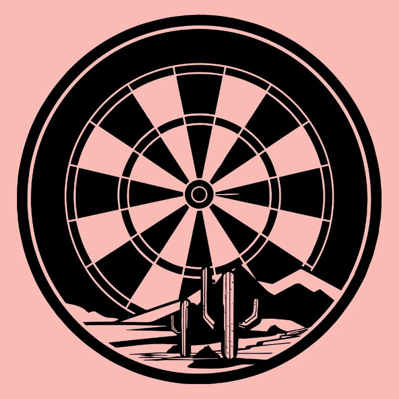 Dessin de fléchettes