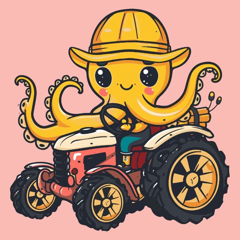 Exploitant de tracteurs pieuvres
