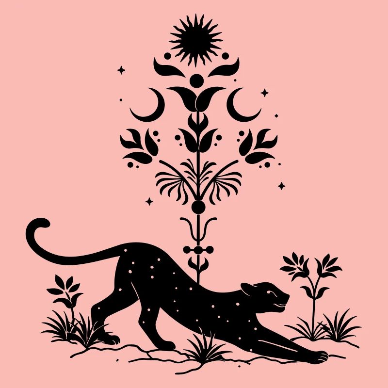 Cosmic Leopard Boho