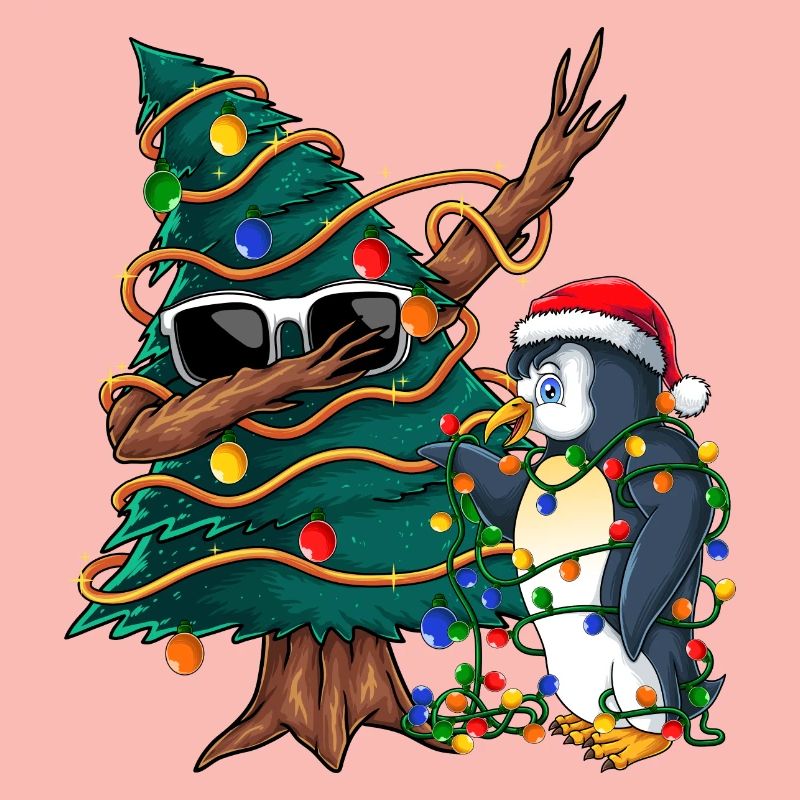 Dapping Christmas Tree -Dapping Christmas Sweater