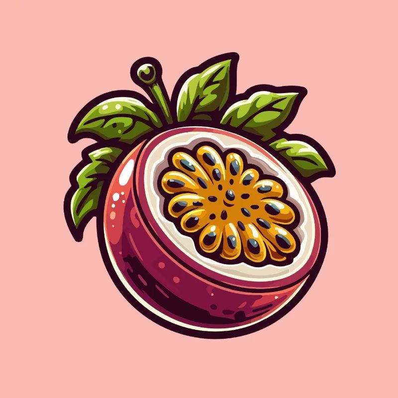 Passionate Exotic Fruit Pattern