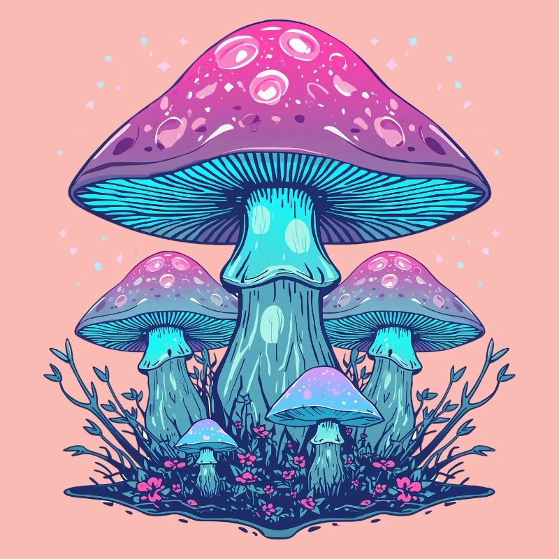 Ätherische Neonpilze