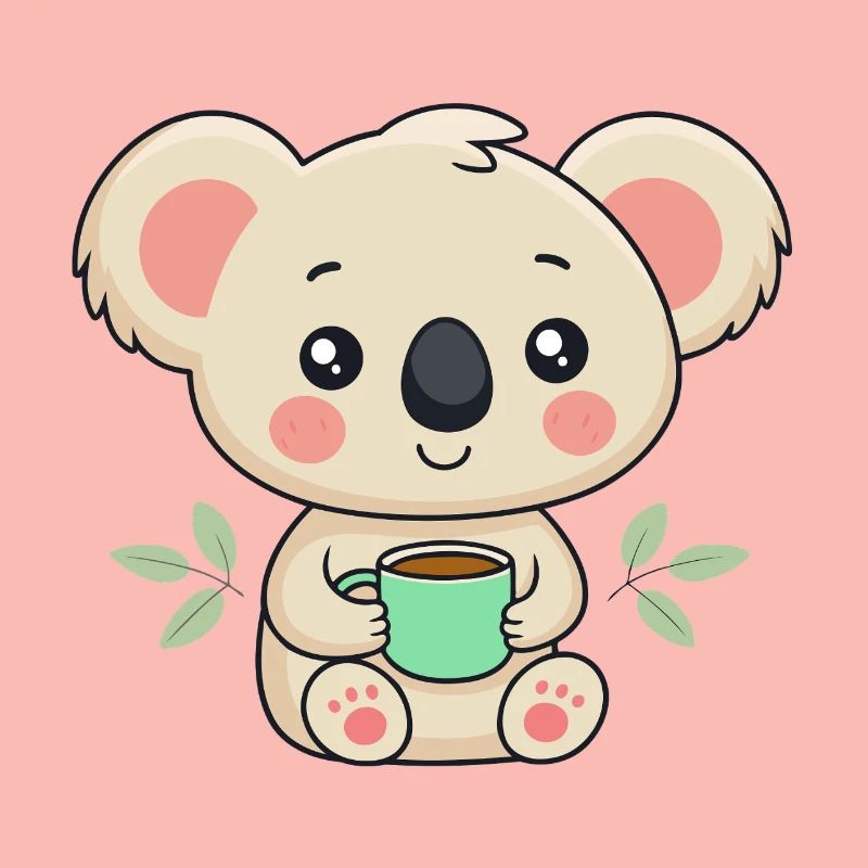 Koala-Süßkaffee
